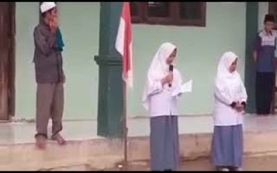 Apel Bendera Menyambut Hari Santri 